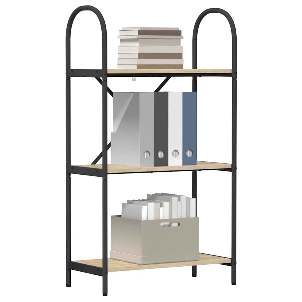 Bokhylle Sonoma eik 60 x 30 x 109 cm Konstruert tre