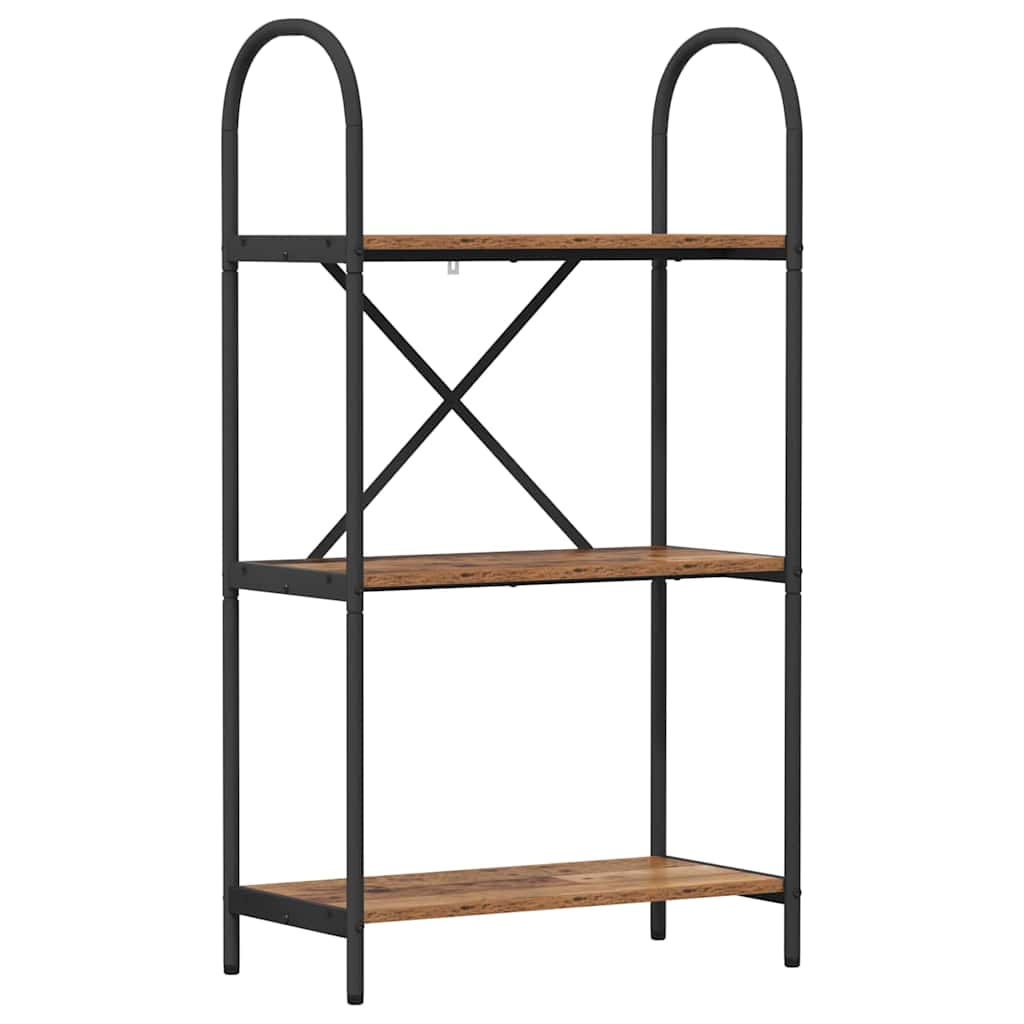 Bokhylle Gammelt tre 60 x 30 x 109 cm Konstruert tre