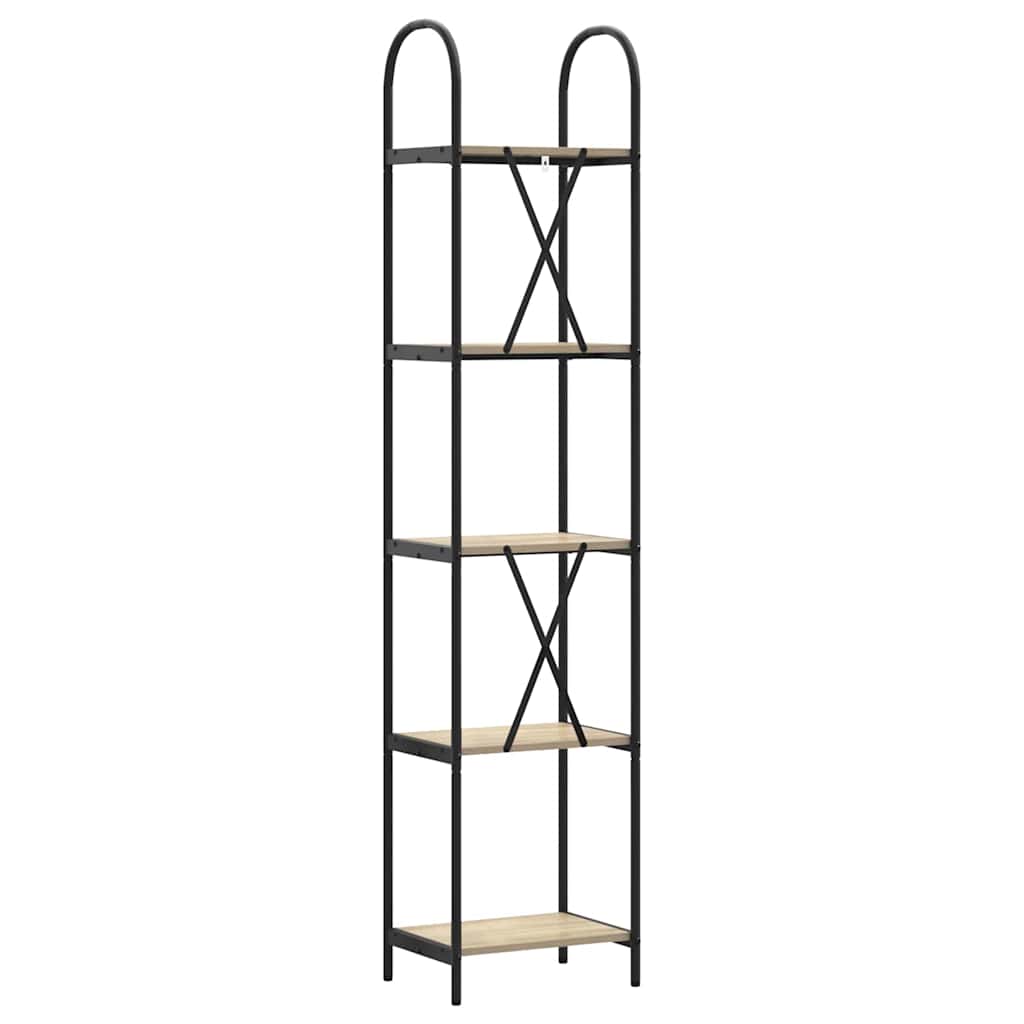 Bokhylle Sonoma eik 40 x 30 x 183 cm Konstruert tre
