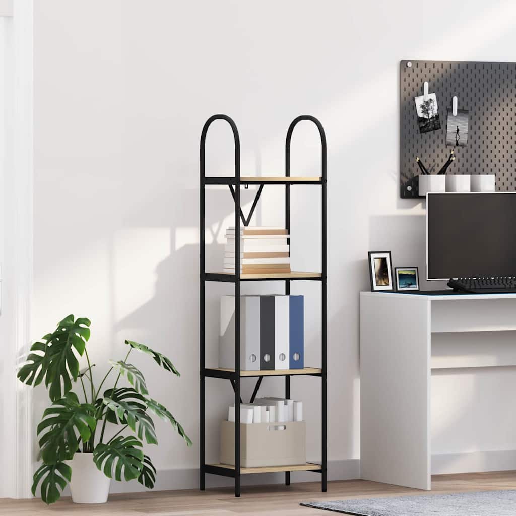 Bokhylle Sonoma eik 40 x 30 x 146 cm Konstruert tre
