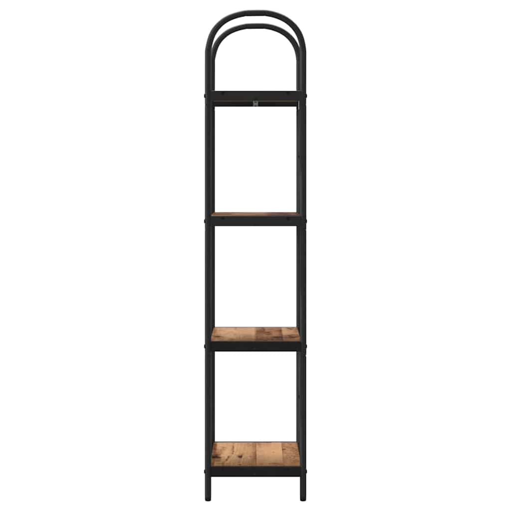 Bokhylle Gammelt tre 40 x 30 x 146 cm Konstruert tre
