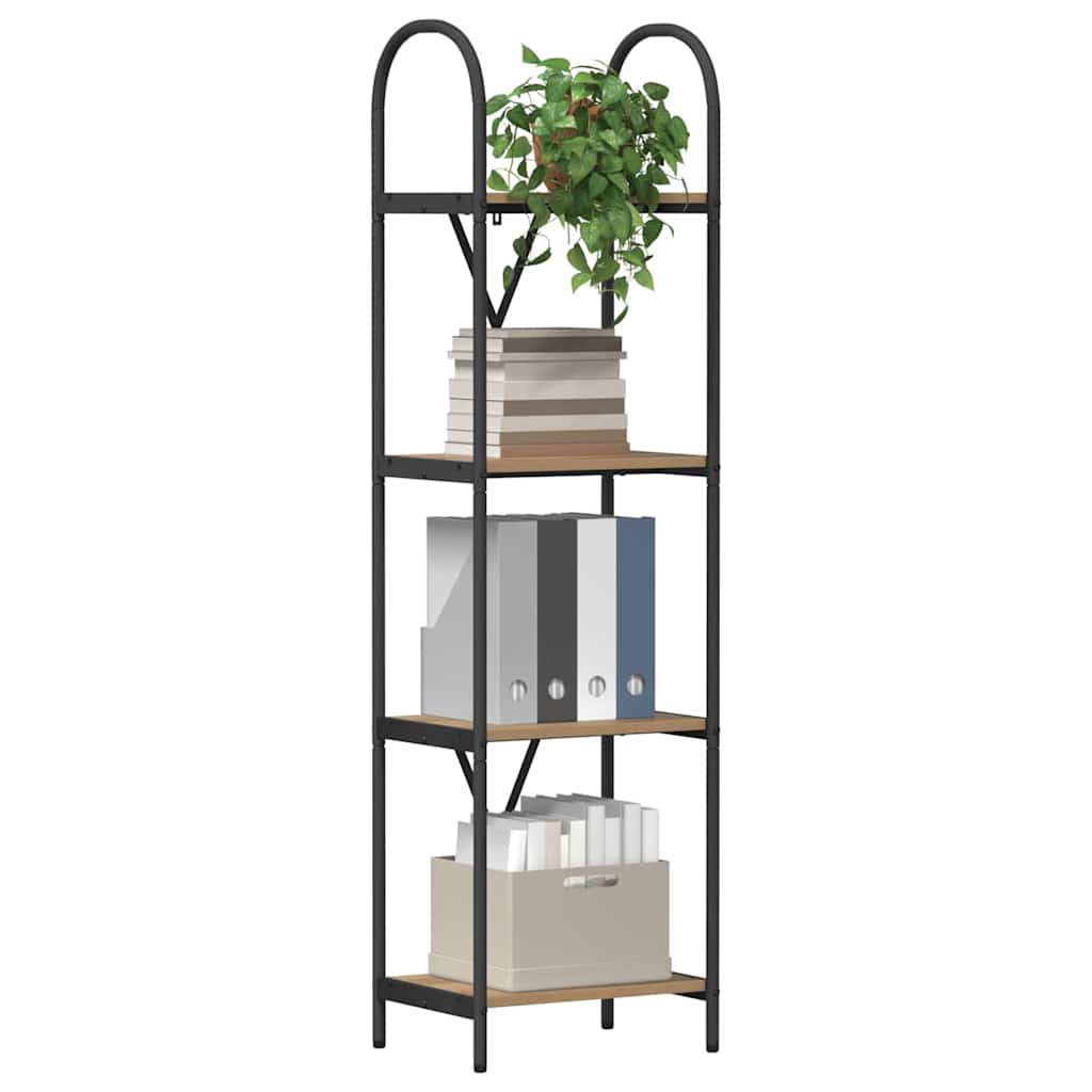 Bokhylle Artisan Eik 40 x 30 x 146 cm Konstruert tre