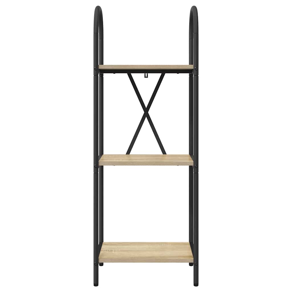 Bokhylle Sonoma eik 40 x 30 x 109 cm Konstruert tre