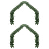 Julekrans 2 pcs grønn 20 m PVC