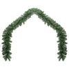 Julekrans med 600 LED 2 pcs grønn PVC