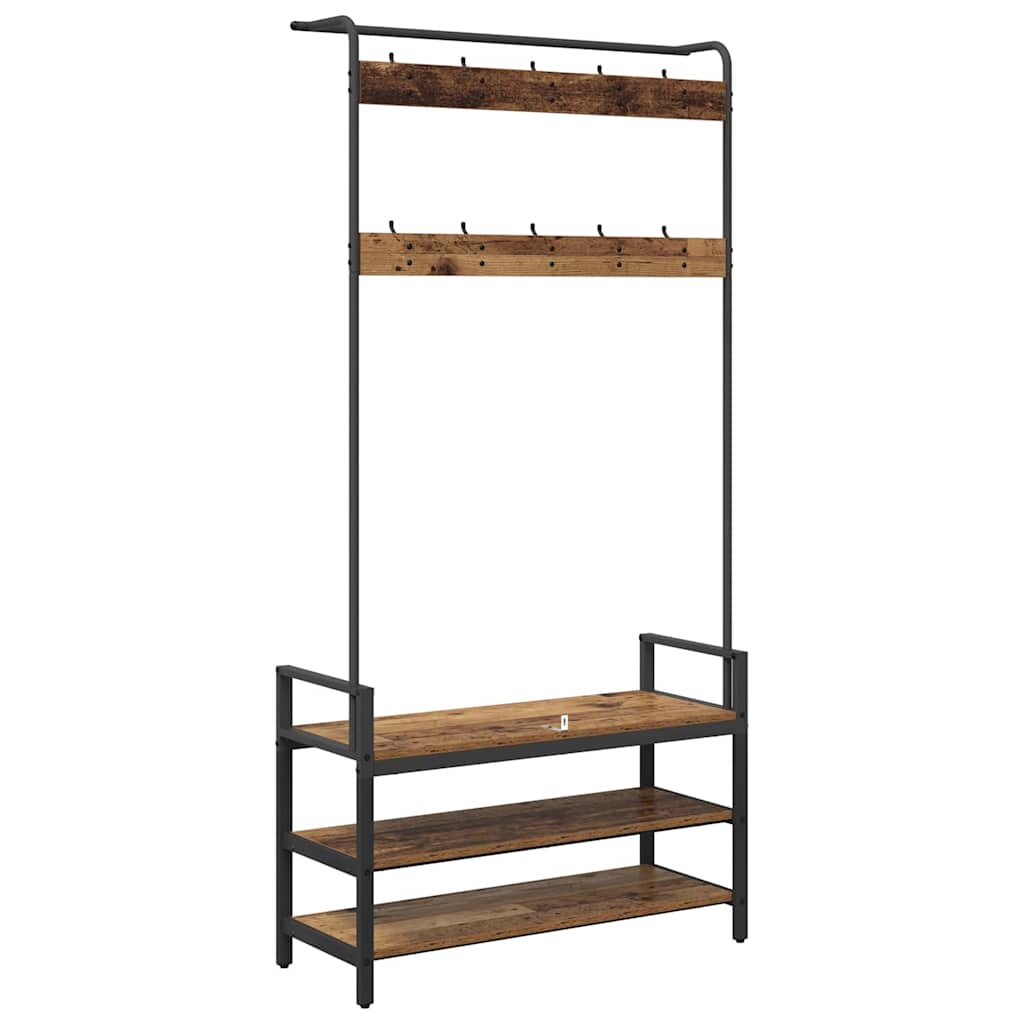 Kleshenger Gammelt tre 95 x 34 x 184 cm Konstruert tre