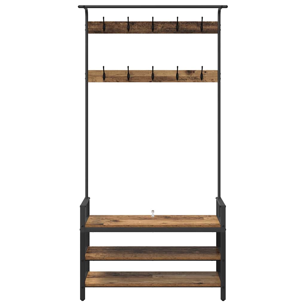 Kleshenger Gammelt tre 95 x 34 x 184 cm Konstruert tre