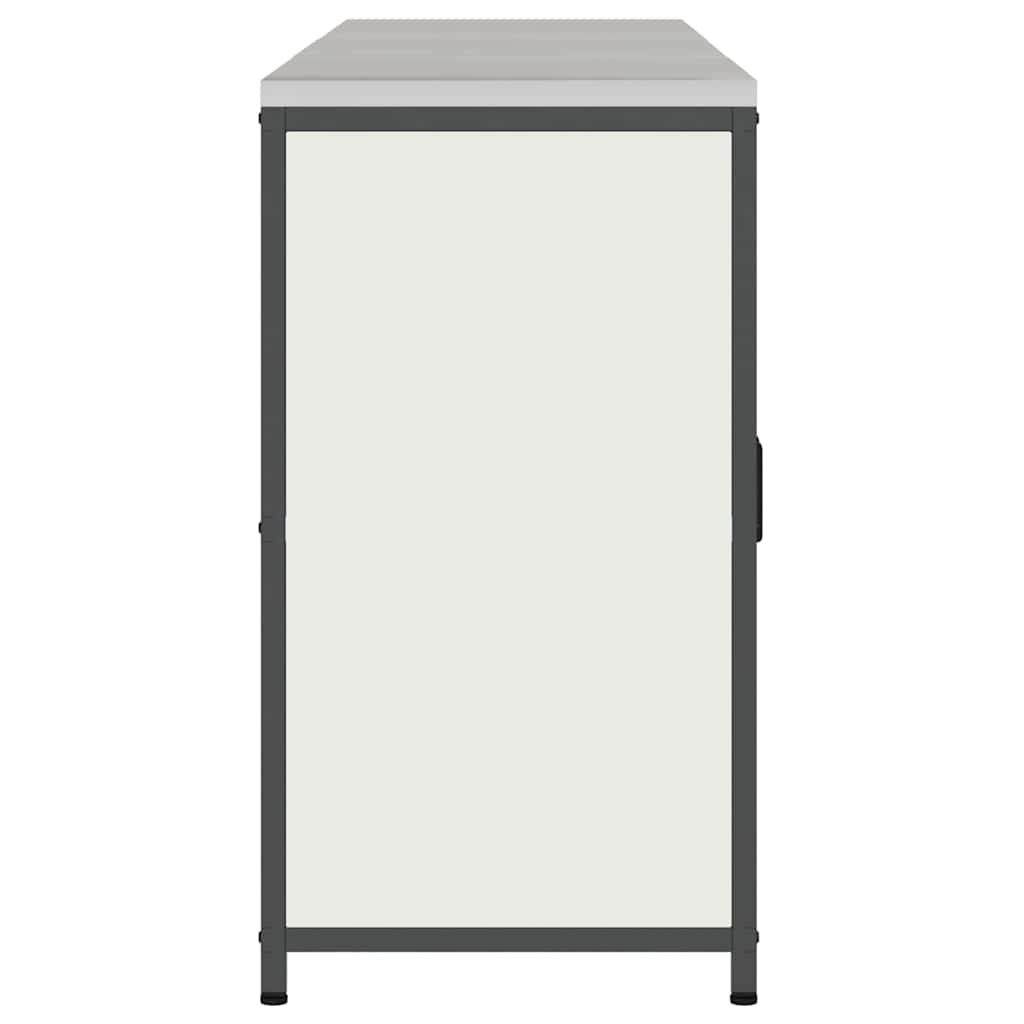 Kjøkkenoppbevaringssett med hylle 3 pcs Hvit 240 x 50 x 92 cm