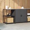 Kjøkkenoppbevaringssett 2 pcs Antrasitt 150 x 50 x 92 cm