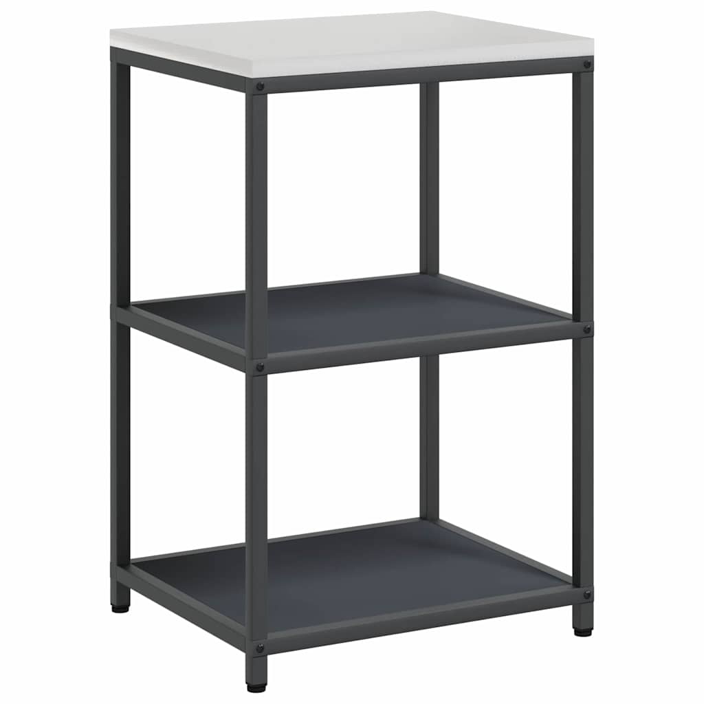 Kjøkkenoppbevaringssett 2 pcs Antrasitt 150 x 50 x 92 cm