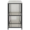 Kjøkkenoppbevaringssett med hylle 2 pcs Sølv 150 x 50 x 92 cm