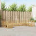 Utendørs sofa-sett 10 pcs Hvit 363 x 185,5 x 73 cm