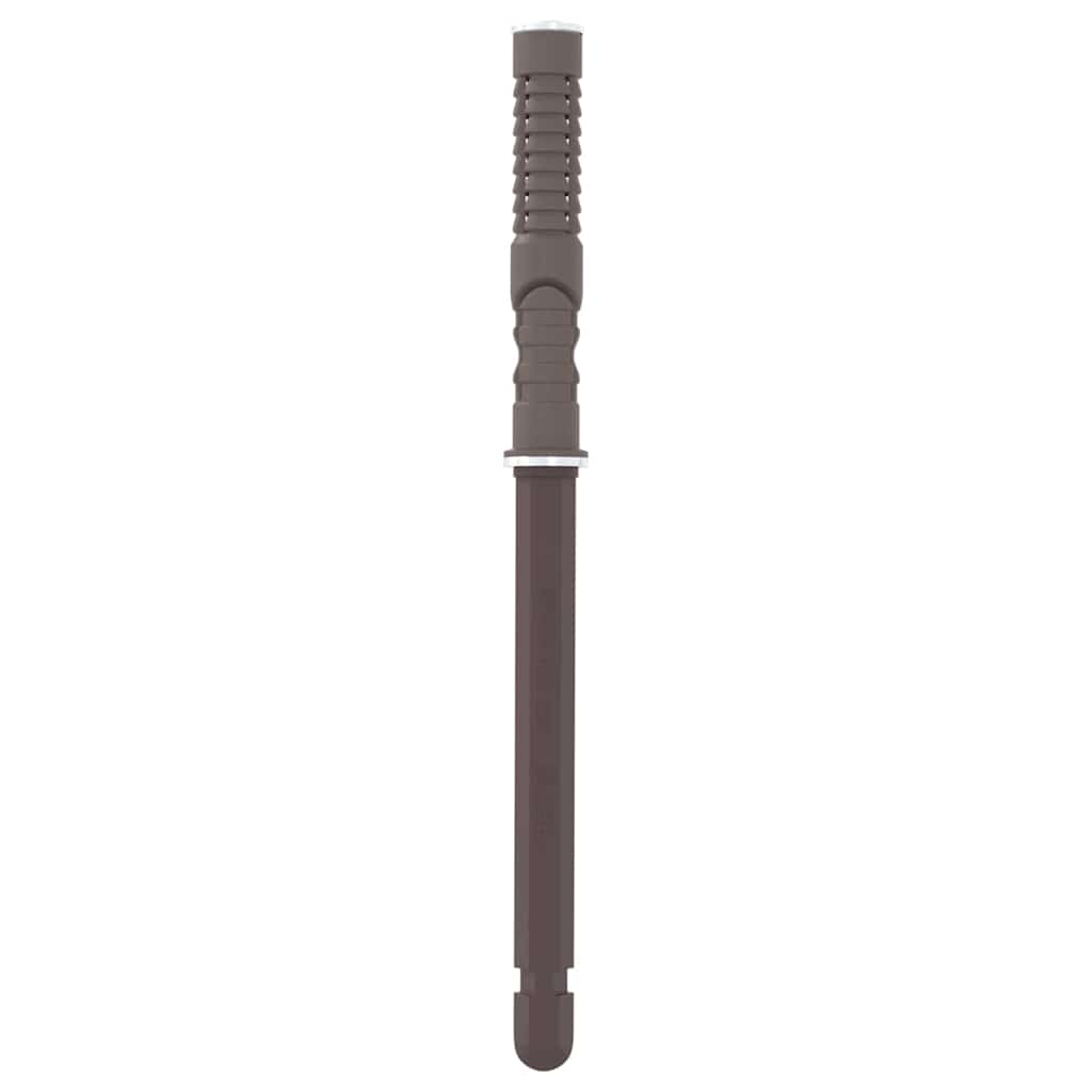Flytende hyllebraketter 12 pcs Beige Ø10 x 170 mm Stål