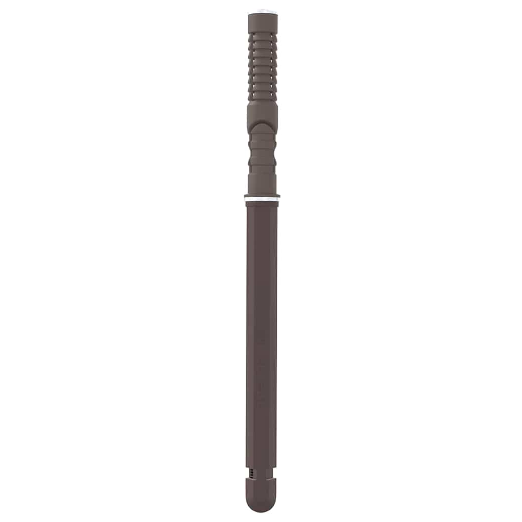 Flytende hyllebraketter 12 pcs Beige Ø12 x 190 mm Stål