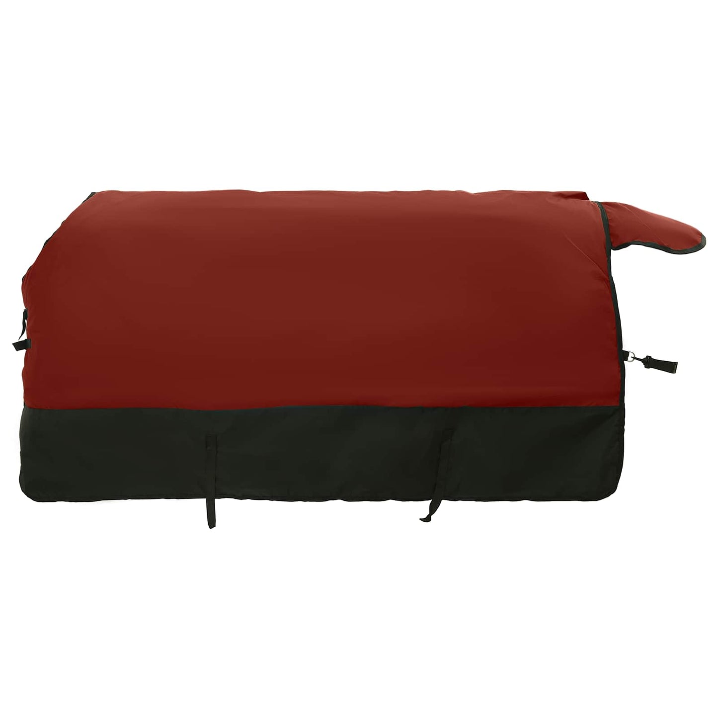Hestepledd Mørk Grønn og Svart 105 cm Polyester