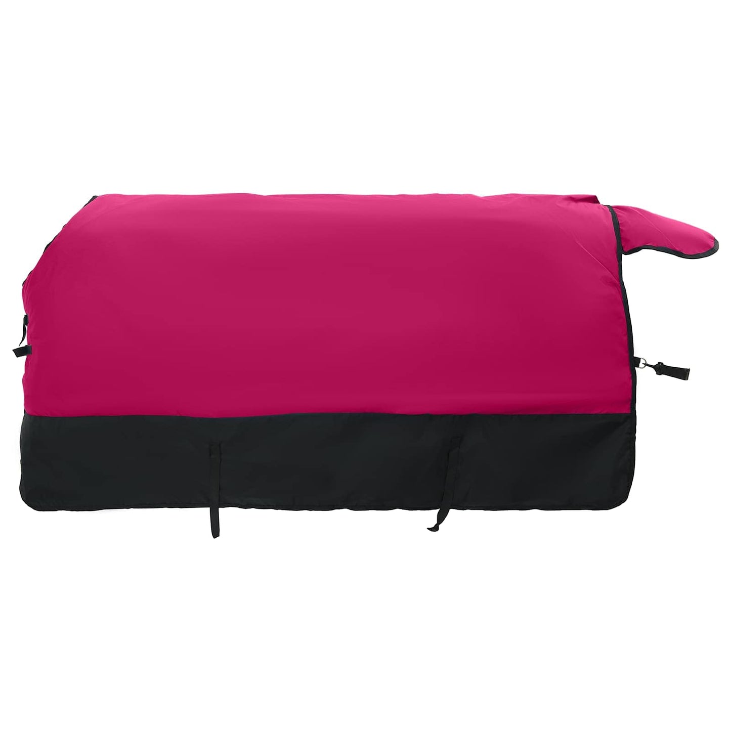 Hestepledd Rosa og svart 155 cm Polyester