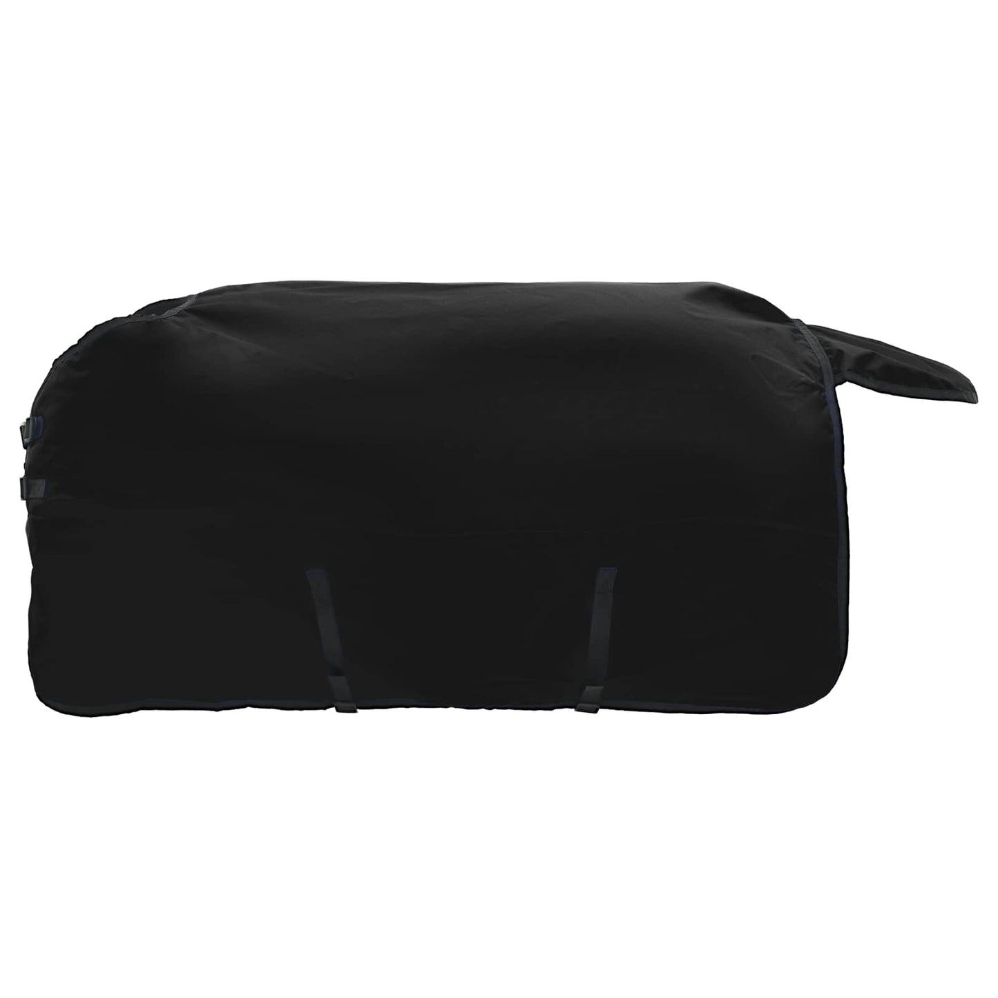 Hestepledd Mørk Grønn og Svart 75 cm Polyester
