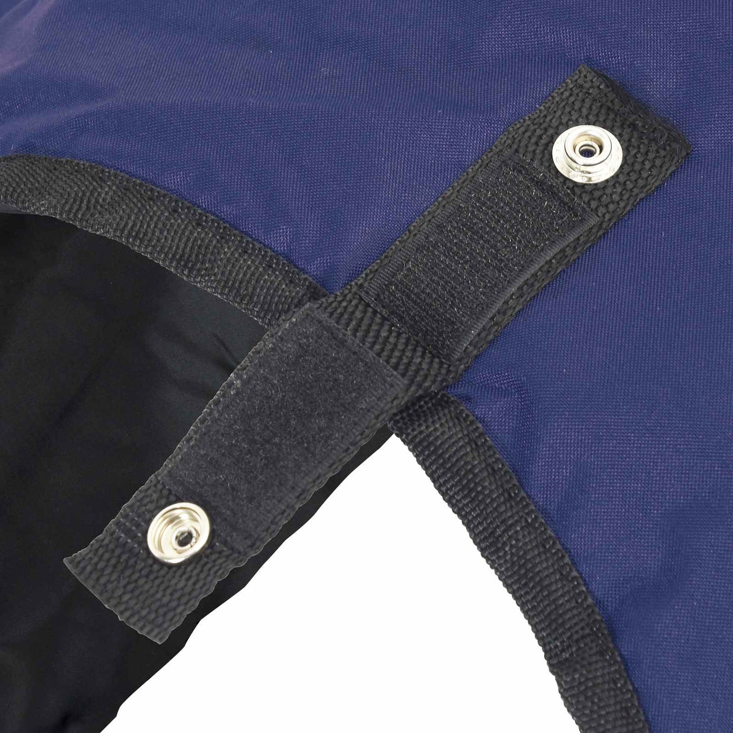 Hestepledd Mørk Grønn og Svart 135 cm Polyester