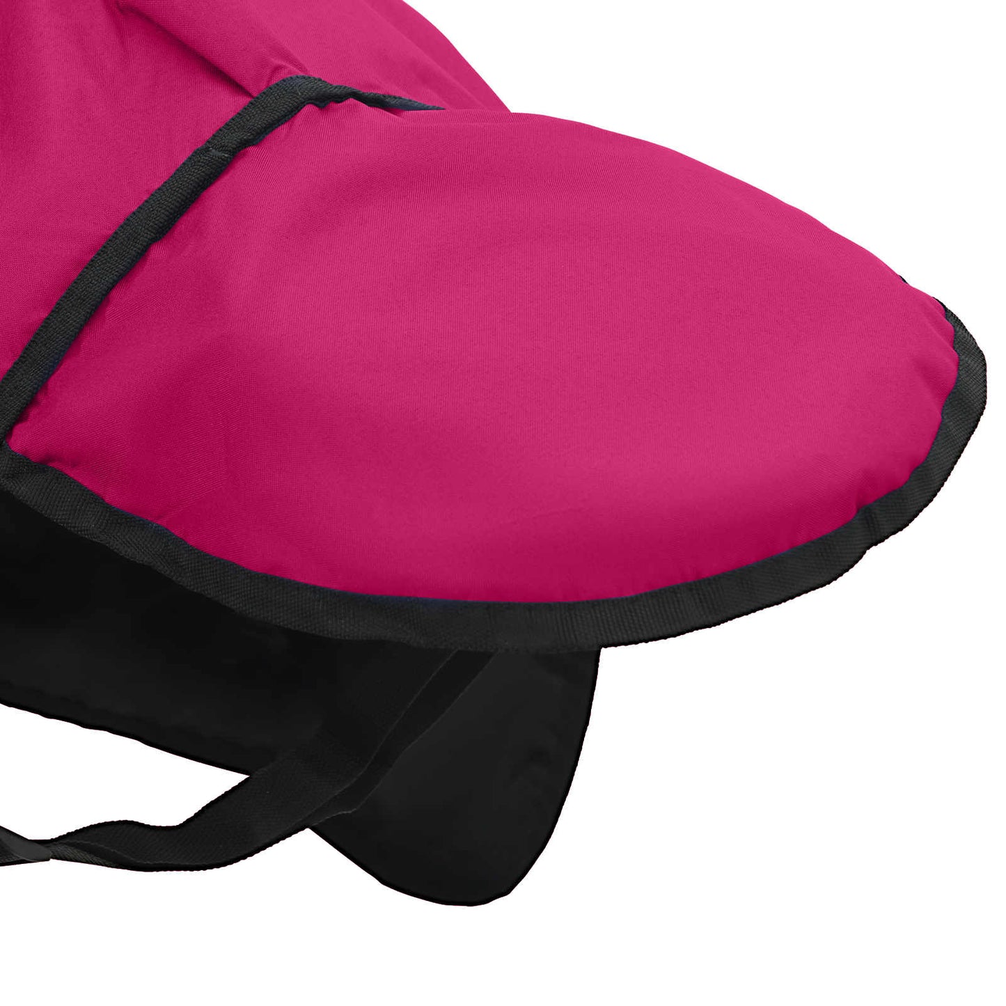 Hestepledd Rosa og svart 105 cm Polyester
