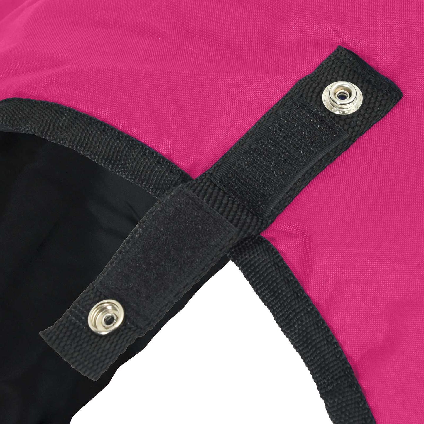 Hestepledd Rosa og svart 105 cm Polyester