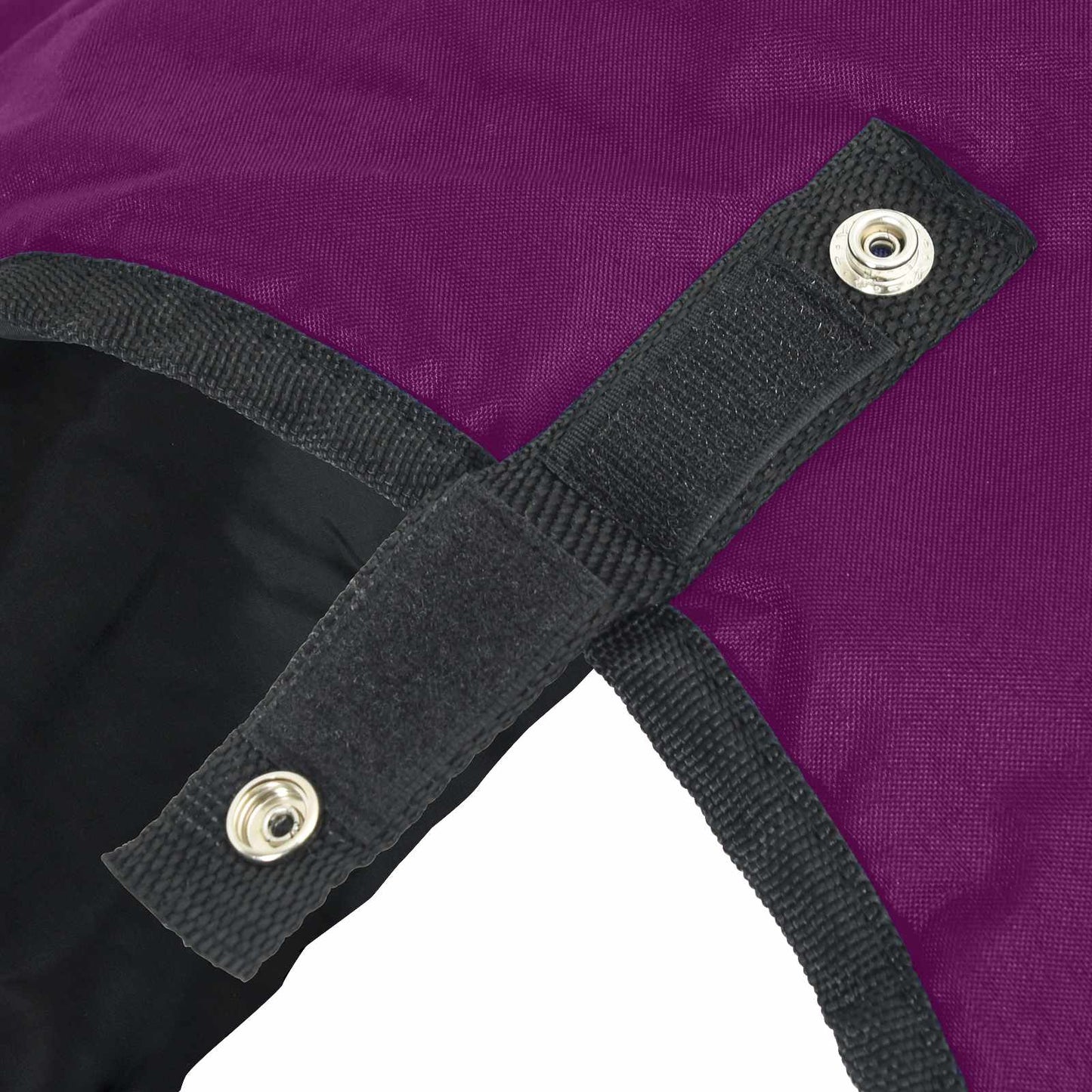 Hestepledd Mørk Grønn og Svart 85 cm Polyester