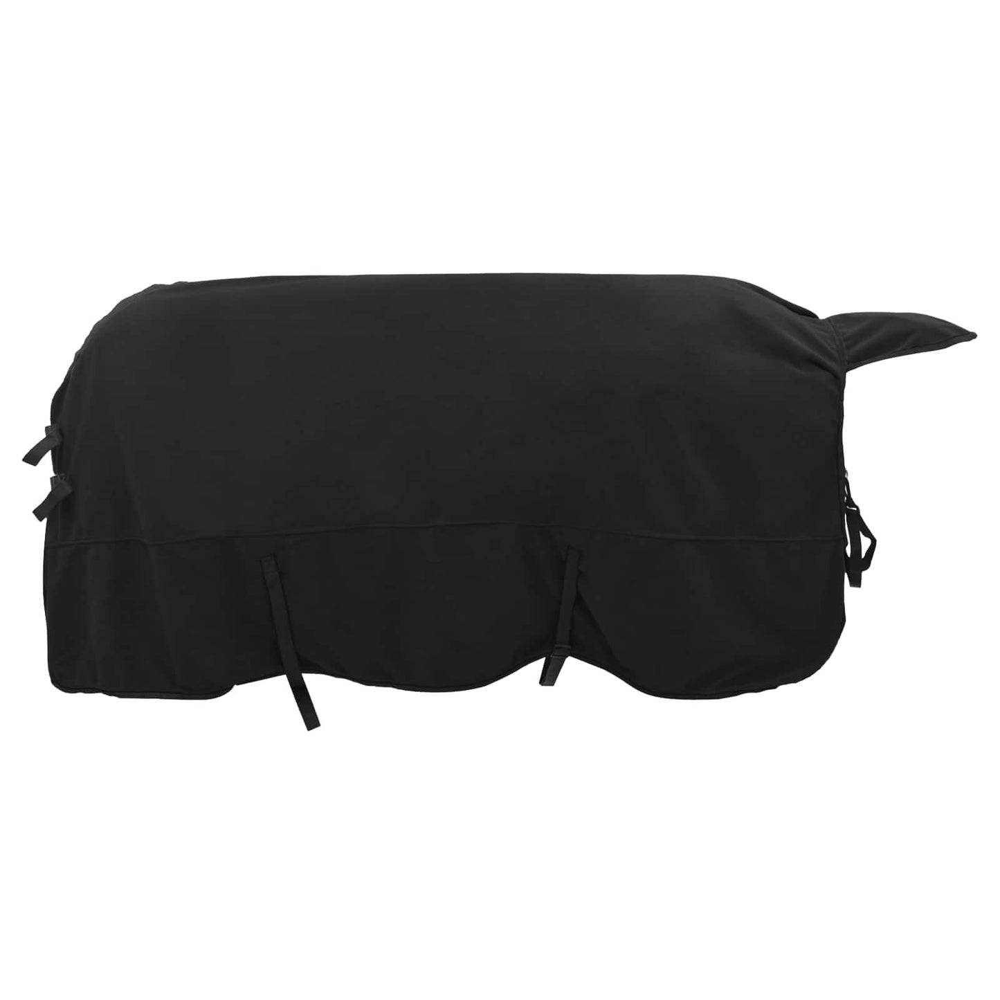 Hestepledd Svart 145 cm Polyester