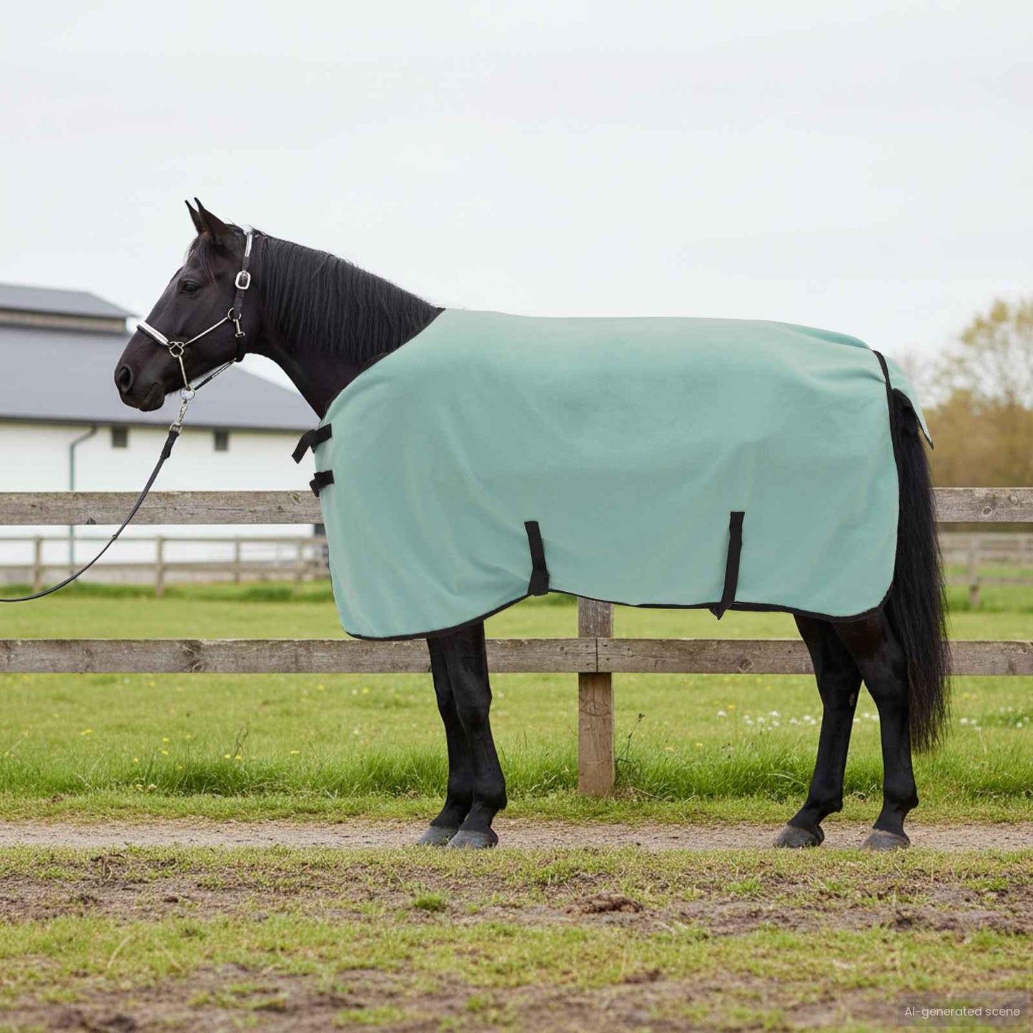 Hestepledd Spesiell grønn 95 cm Polyester