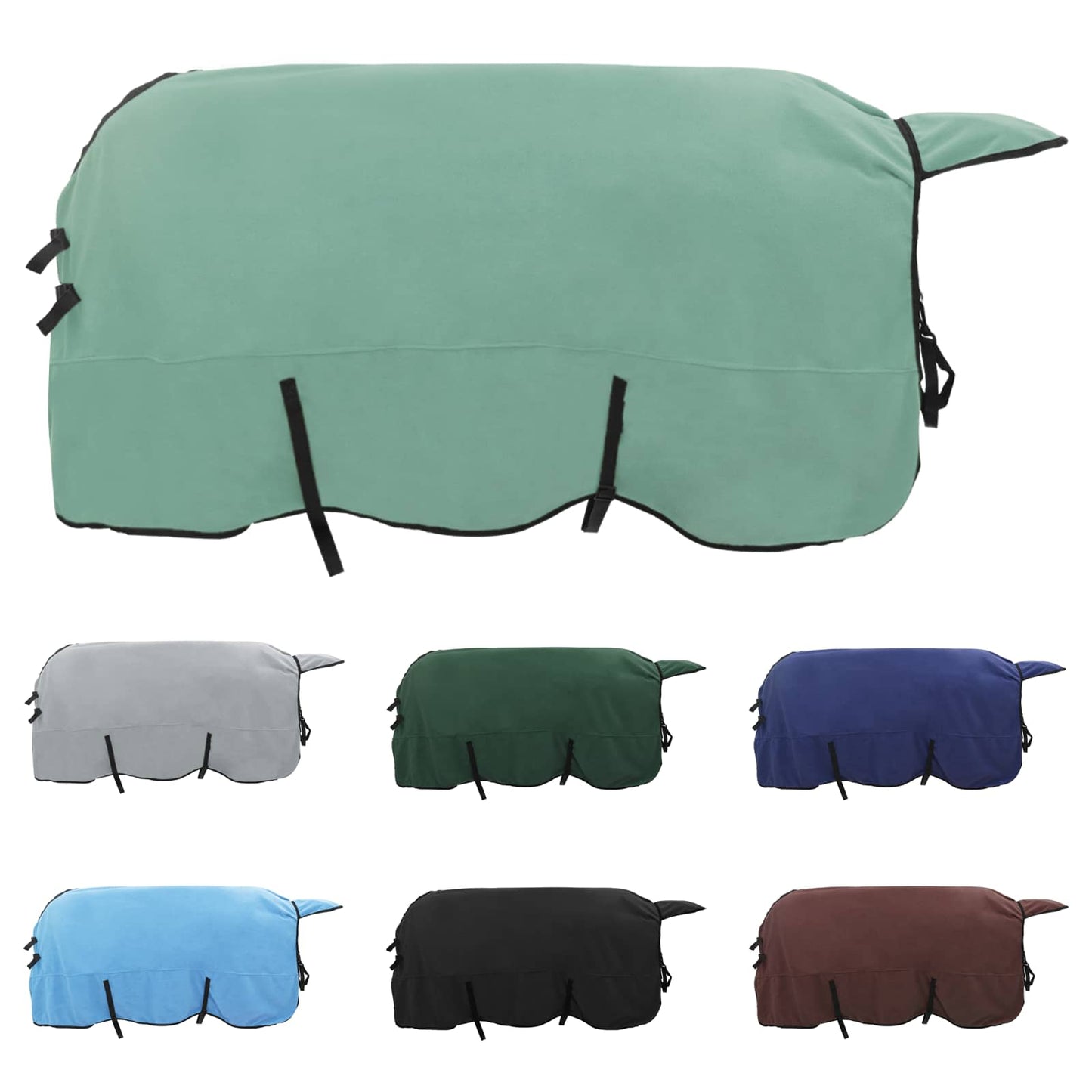 Hestepledd Spesiell grønn 125 cm Polyester