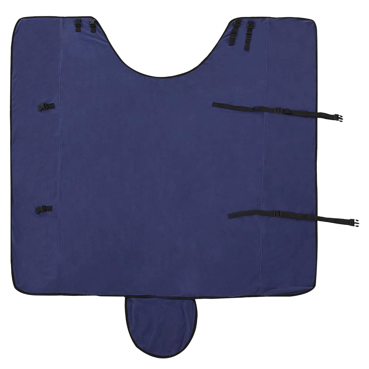 Hestepledd Marineblå 145 cm Polyester