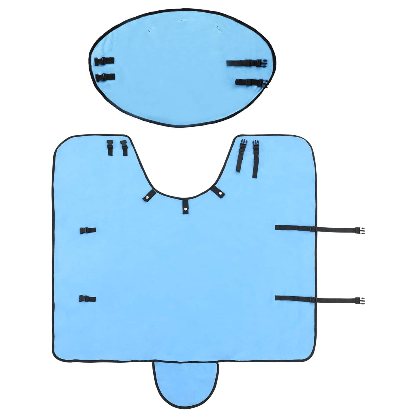 Hestepledd Full aqua 75 cm Polyester