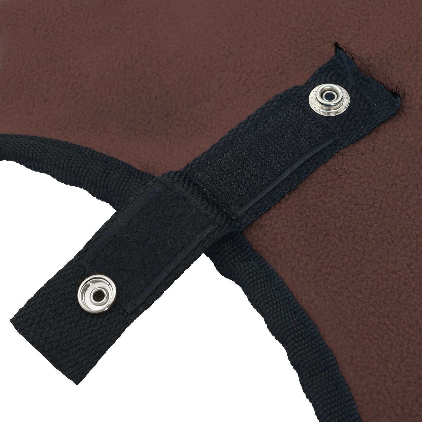Hestepledd Helt mørk brun 145 cm Polyester