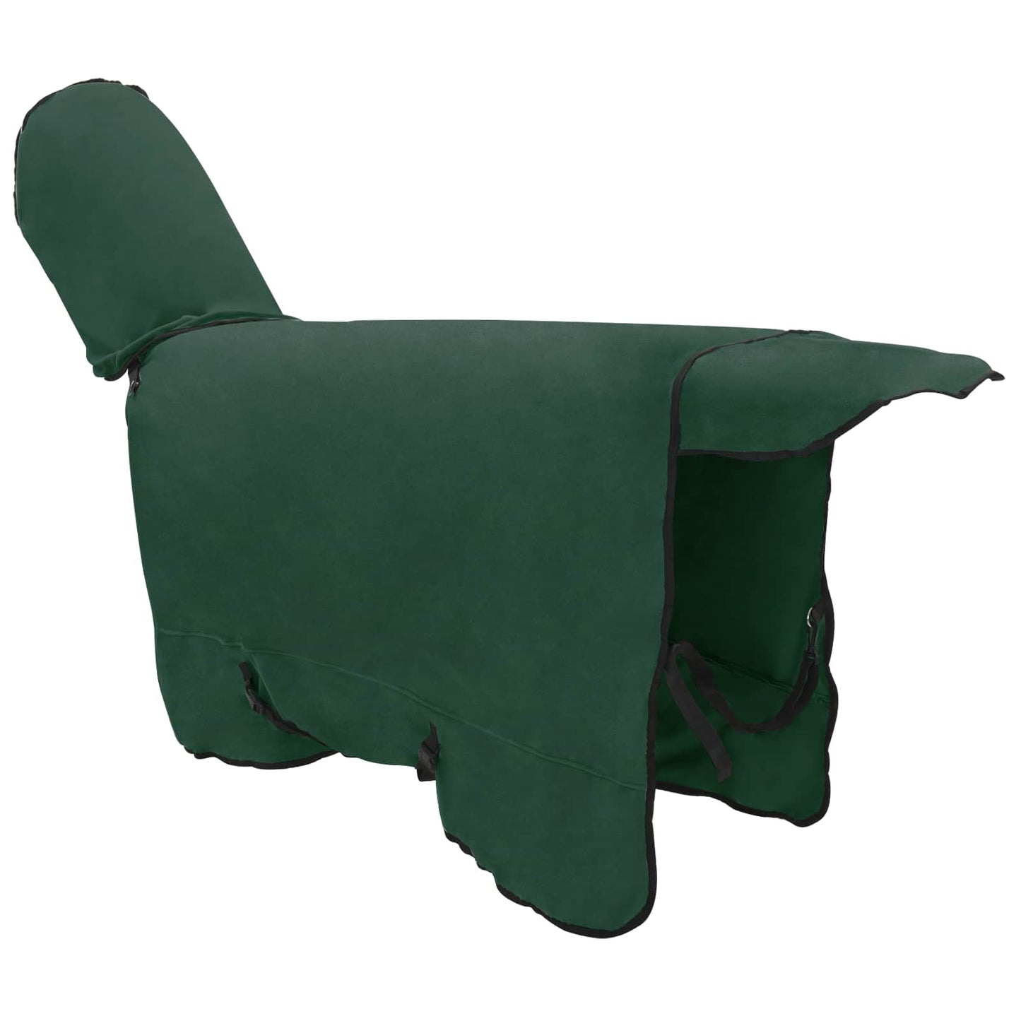 Hestepledd Kraftig mørk grønn 145 cm Polyester