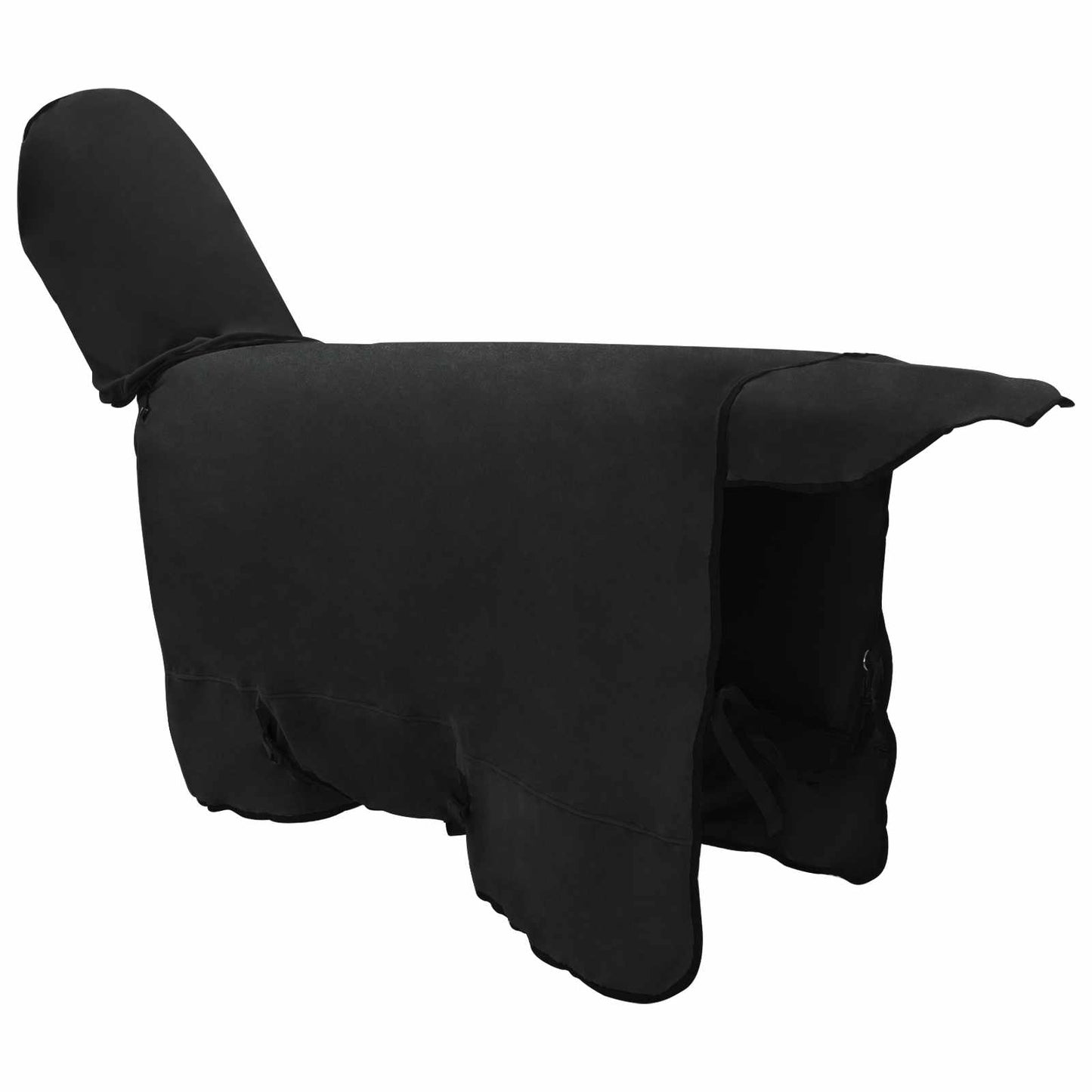 Hestepledd Svart 155 cm Polyester
