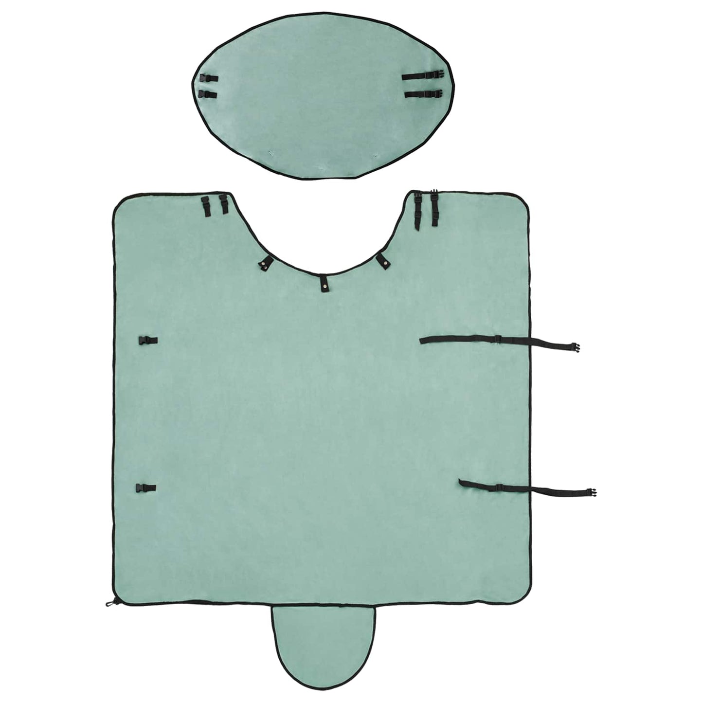 Hestepledd Spesiell grønn 75 cm Polyester