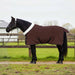Hestepledd Helt mørk brun 105 cm Polar fleece