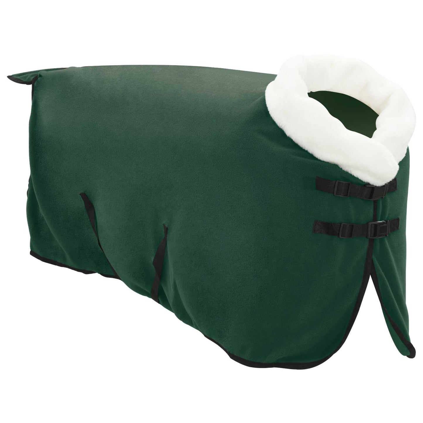 Hestepledd Kraftig mørk grønn 115 cm Polar fleece