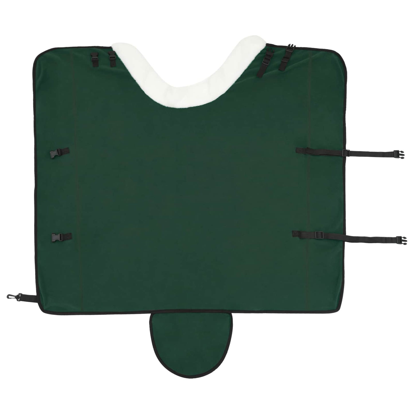 Hestepledd Kraftig mørk grønn 125 cm Polar fleece