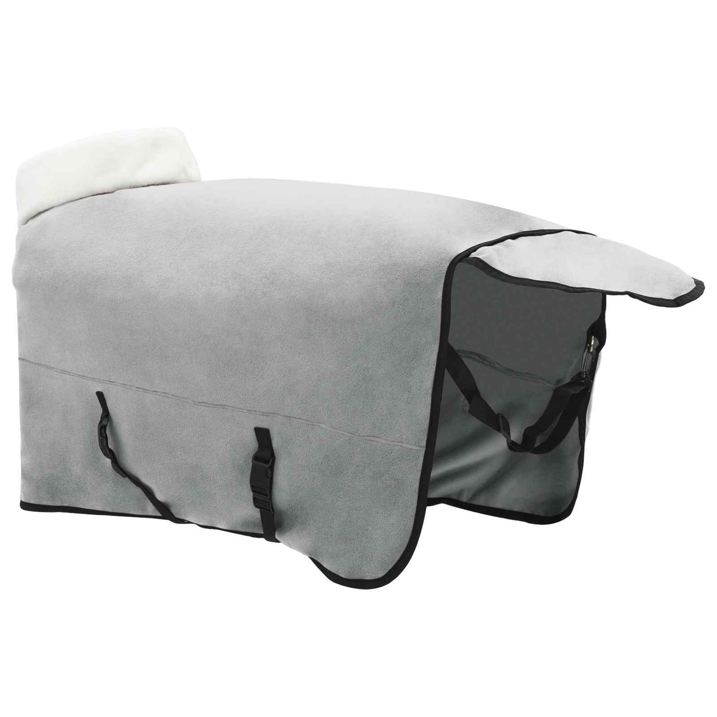 Hestepledd Kraftig mørk grønn 135 cm Polar fleece