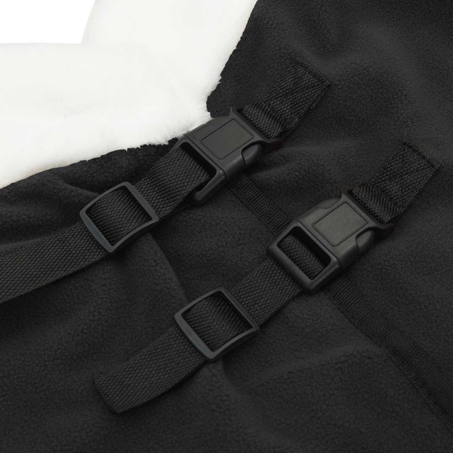 Hestepledd Svart 85 cm Polar fleece