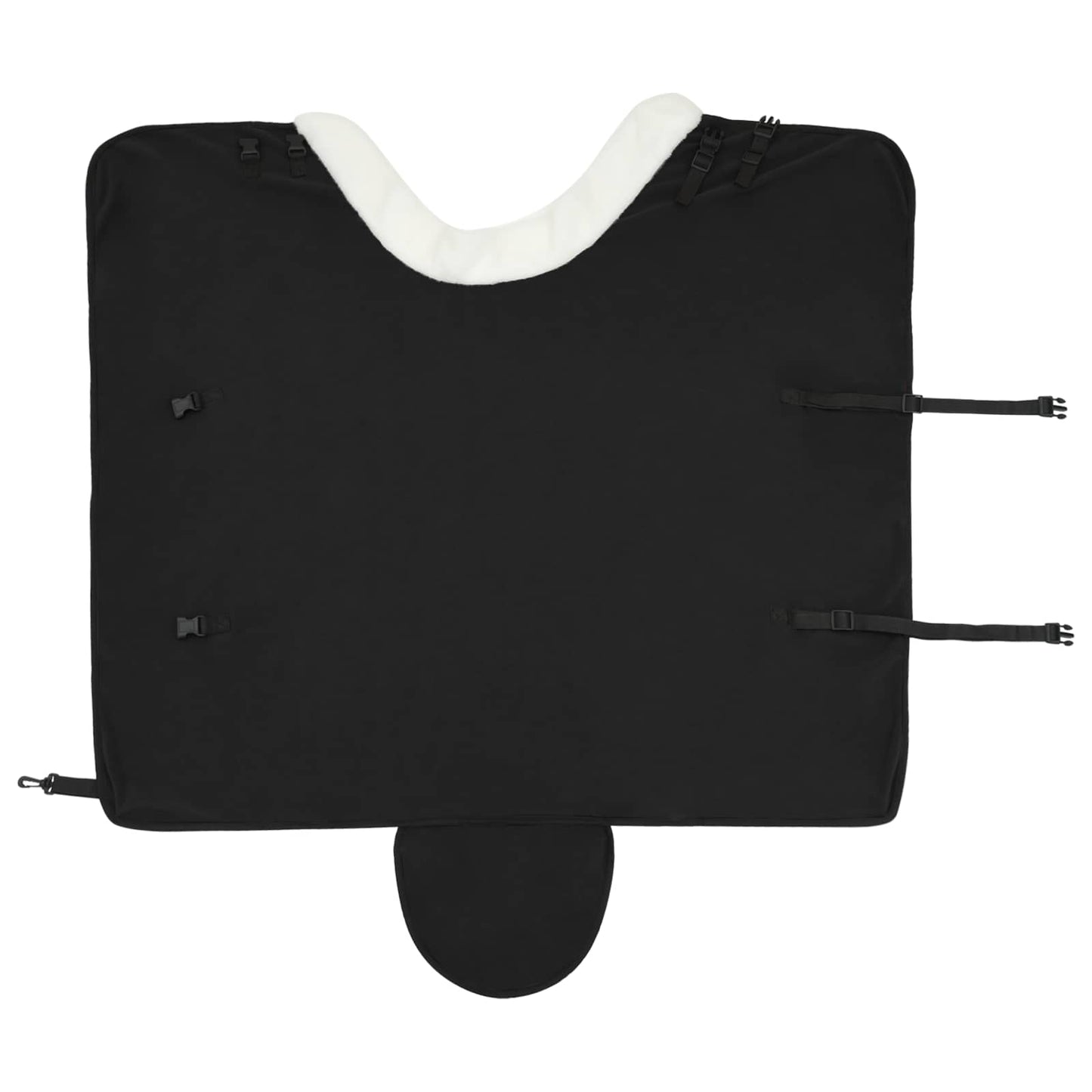 Hestepledd Svart 85 cm Polar fleece