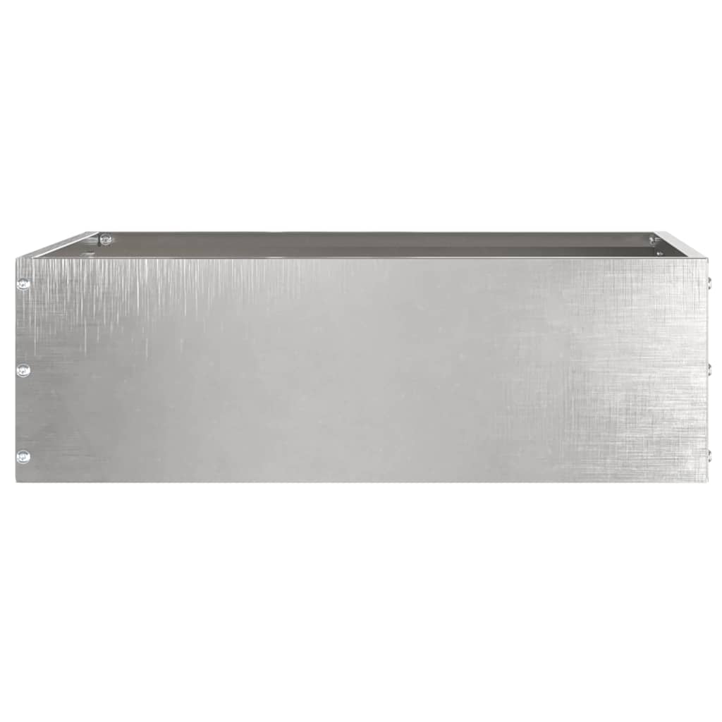 Gjerdekant sølv 40 x 40 x 13 cm Rustfritt Stål