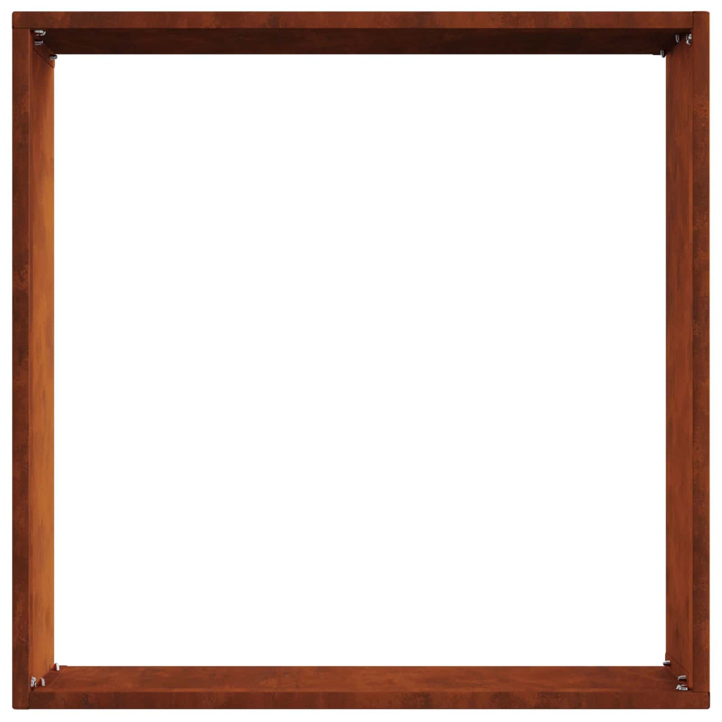 Gjerdekant Rusten 40 x 40 x 13 cm Cortenstål