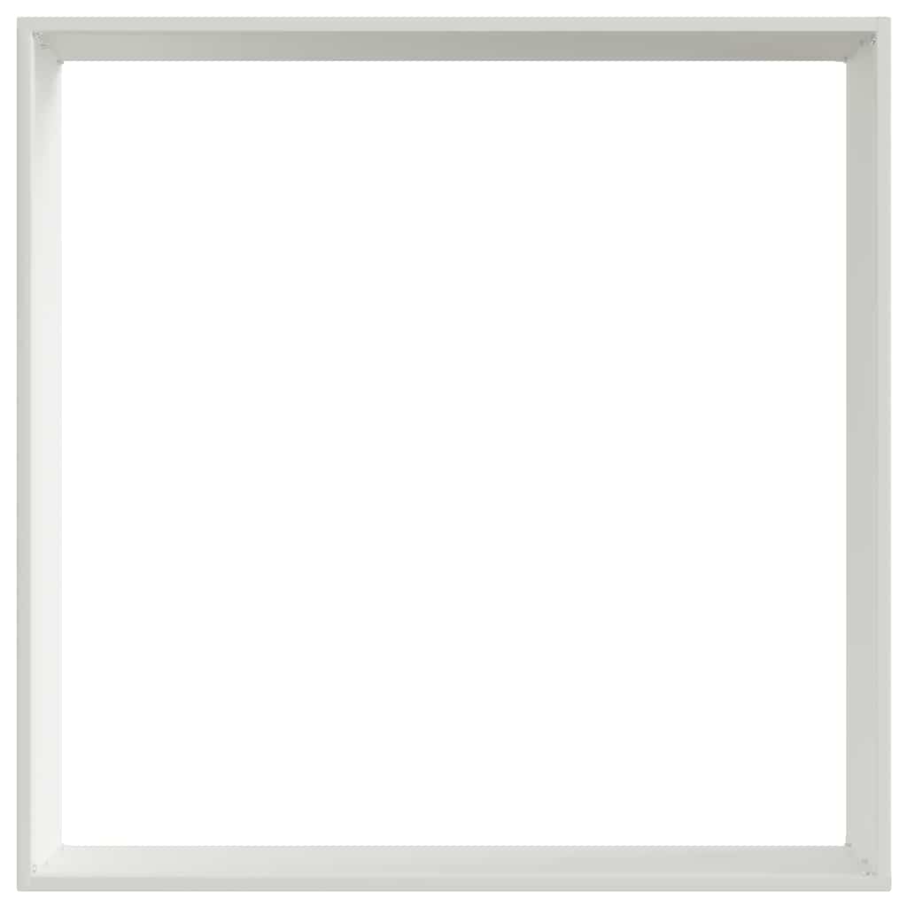 Gjerdekant Hvit 60 x 60 x 13 cm Stål