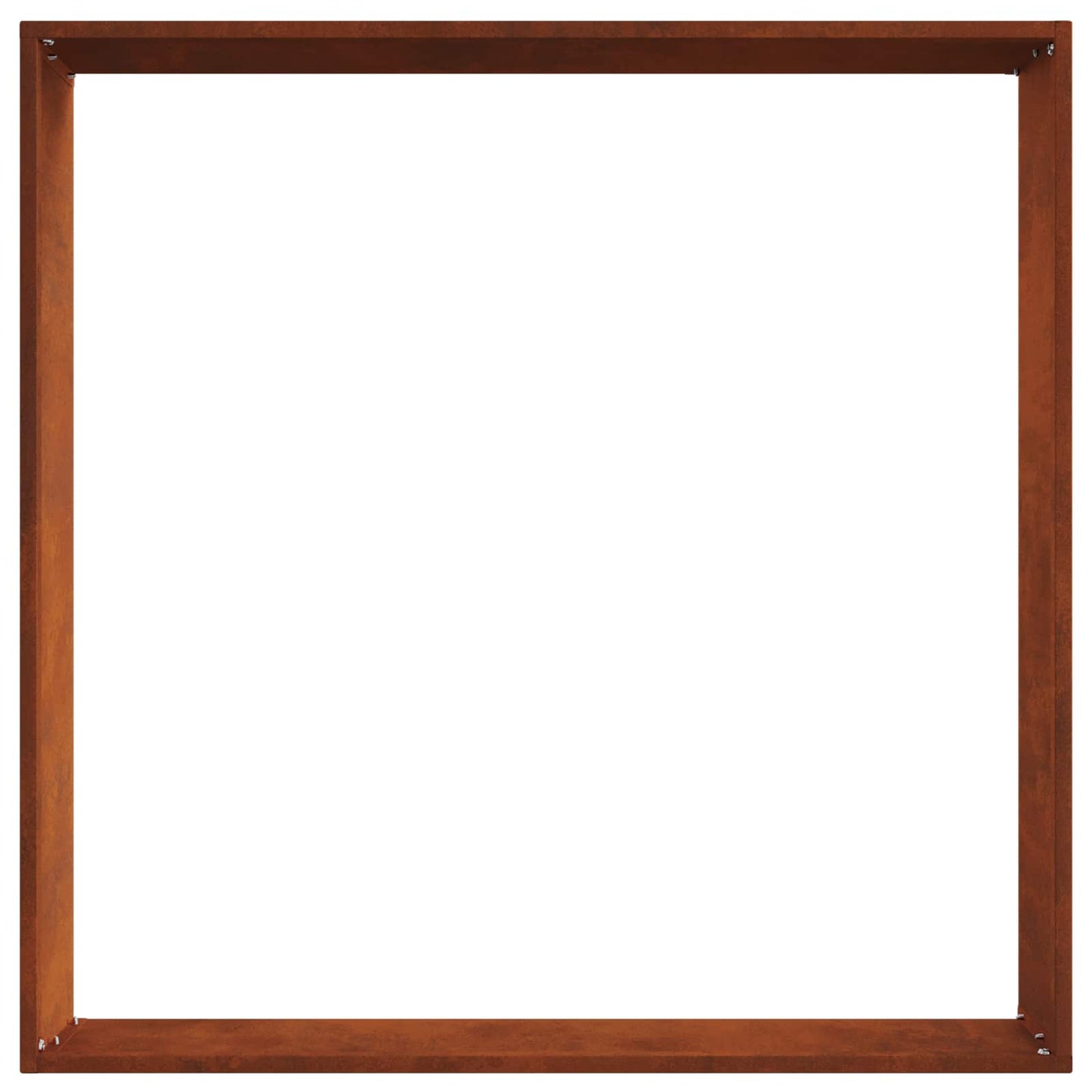Gjerdekant Rusten 60 x 60 x 13 cm Cortenstål