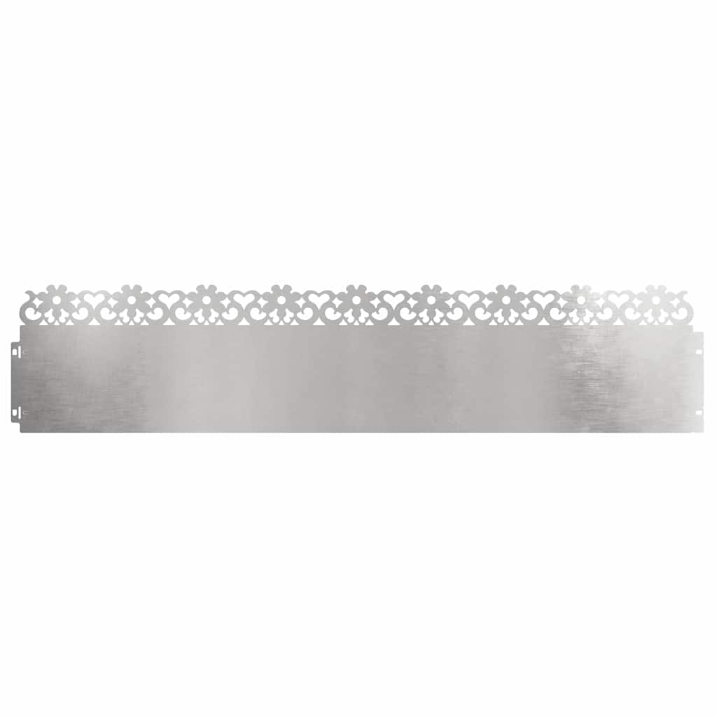 Plenkanter 20 pcs sølv 103 x 0,05 x 22 cm Rustfritt Stål