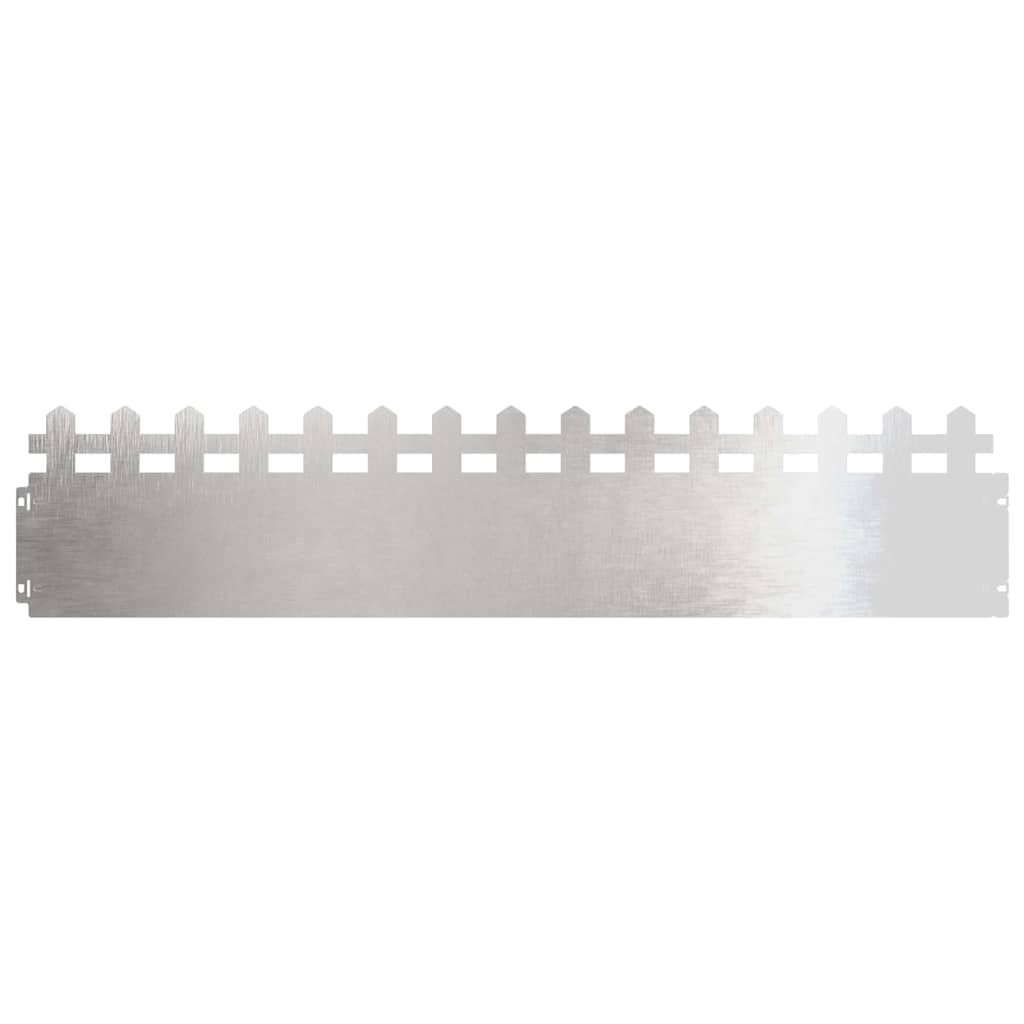 Plenkanter 30 pcs sølv 103 x 0,05 x 22 cm Rustfritt Stål