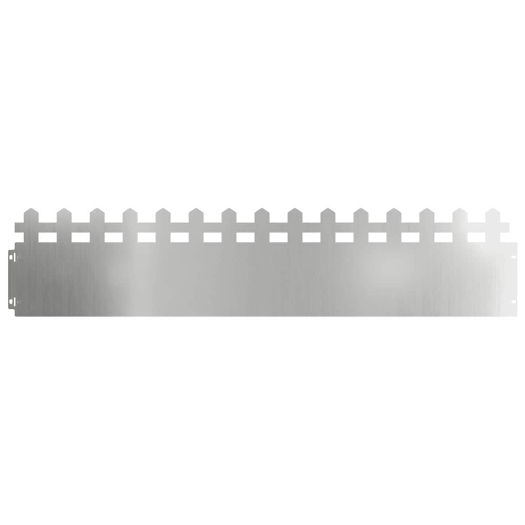 Plenkanter 20 pcs sølv 103 x 0,05 x 22 cm Galvanisert Stål