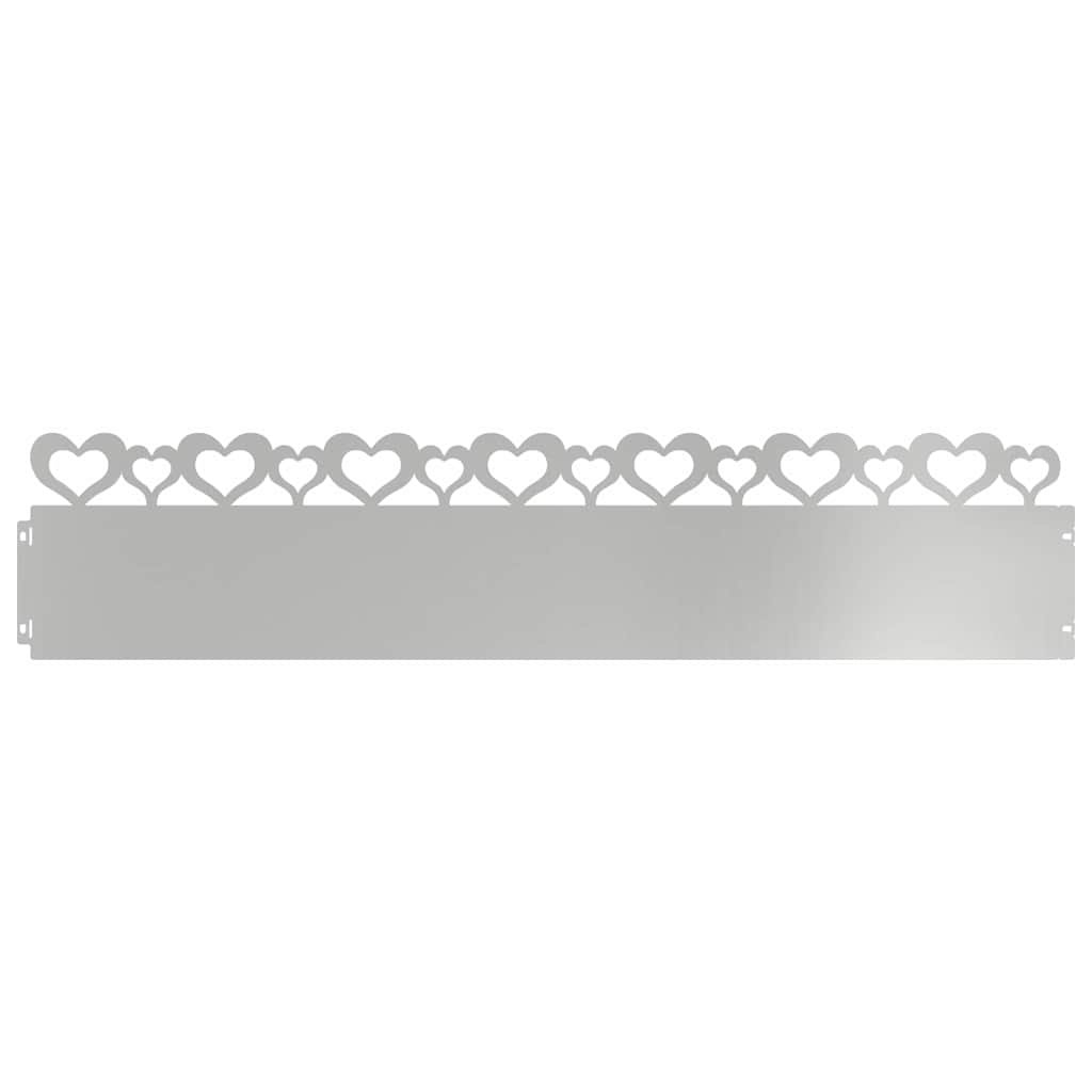 Plenkanter 30 pcs sølv 103 x 0,05 x 22 cm Galvanisert Stål