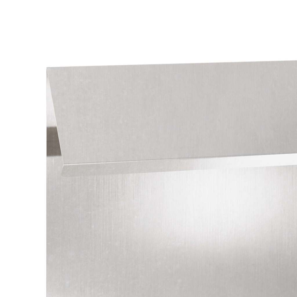 Sneglenett 16 pcs sølv 50 x 3,5 x 25 cm Rustfritt Stål
