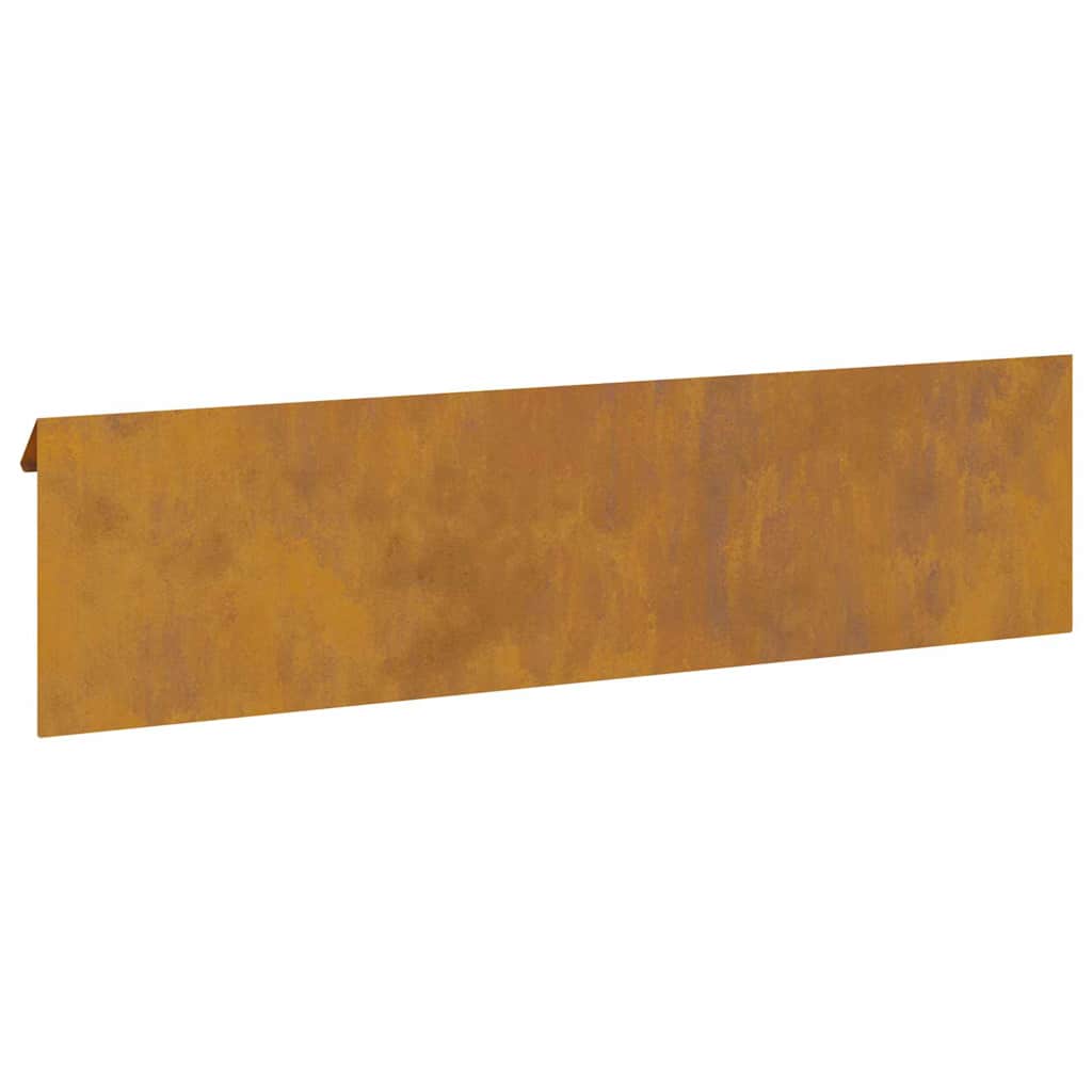 Sneglenett 16 pcs 100 x 3,5 x 25 cm Cortenstål Rusten
